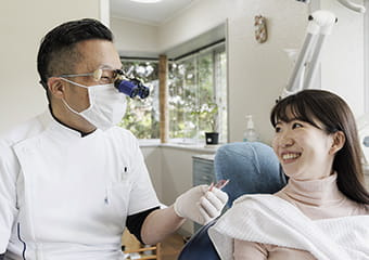 ていねいな説明とていねいな治療